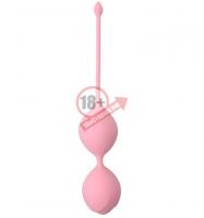 Розовые вагинальные шарики SEE YOU IN BLOOM DUO BALLS 29MM