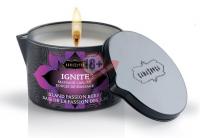 Массажная свеча Ignite ISLAND PASSION BERRY с ароматом маракуйи и папайи - 170 гр.