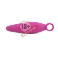 Розовая анальная пробка Climax Anal Finger Plug - 10,5 см.