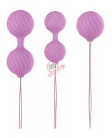 Набор розовых вагинальных шариков Luxe O' Weighted Kegel Balls