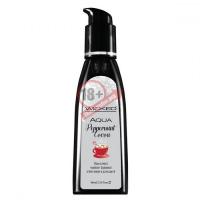 Лубрикант с ароматом мятного какао WICKED AQUA Peppermint Cocoa - 60 мл.