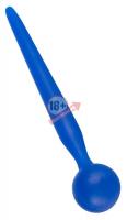 Синий уретральный стимулятор Penis Plug - 9,6 см.