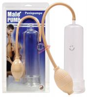 Прозрачная вакуумная помпа Male Pump с уплотнительным кольцом