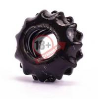 Чёрное эрекционное кольцо POWER PLUS Cockring