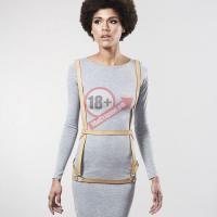 Бежевая упряжь ARROW DRESS HARNESS