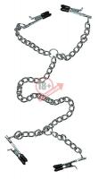 Зажимы для сосков и половых губ Sextreme Heavy Bridle for her