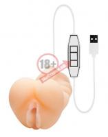 Мастурбатор-вагина JIZZM VIBRATING MASTURBATOR JESSICA с вибрацией