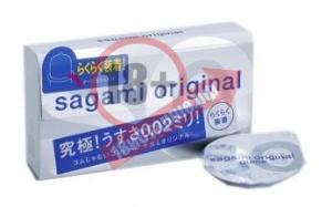 Ультратонкие презервативы Sagami Original QUICK - 6 шт.