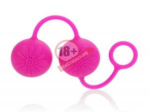 Розовые вагинальные шарики Posh Silicone “O” Balls
