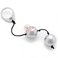 Тяжелые металлические вагинальные шарики Silver Metal Ben Wa Balls
