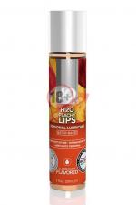 Лубрикант с ароматом персика JO Flavored Peachy Lips - 30 мл.