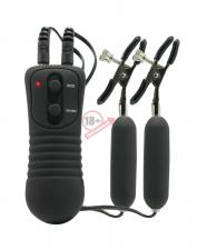 Зажимы на соски с вибрацией Vibrating Nipple Clamps