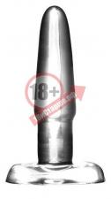 Прозрачная желейная втулка-конус JELLY JOY FLAWLESS CLEAR - 15,2 см.