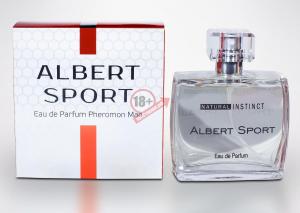 Мужская парфюмерная вода с феромонами Natural Instinct Albert Sport - 100 мл.