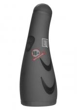 Серый мастурбатор с вибрацией APOLLO HYDRO POWER STROKER