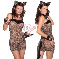 Сексуальное платье тигрицы