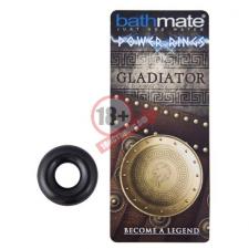 Чёрное эрекционное кольцо Gladiator