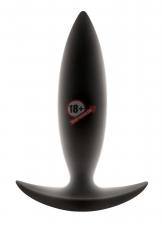 Чёрная анальная пробка для ношения Renegade Spades - 10,1 см.