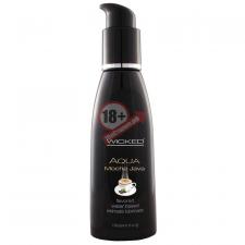 Лубрикант со вкусом кофе мокко Wicked Aqua Mocha Java - 120 мл.