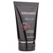 Анальный лубрикант Wicked Jelle на водной основе - 120 мл.