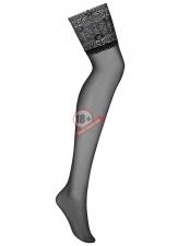 Чулки с широким цветочным кружевом Intensa Stockings