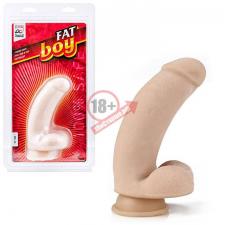 Изогнутый дилдо Fat Boy - 17 см.