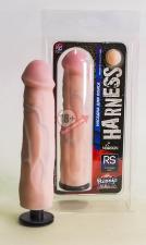 Насадка-реалистик на пояс Harness размера Russian Size - 21 см.