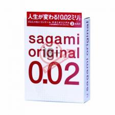 Ультратонкие презервативы Sagami Original - 3 шт.