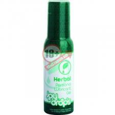 Смазка на водной основе JoyDrops Herbal - 100 мл.