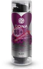 Декоративные чёрные лепестки роз DONA Rose Petals