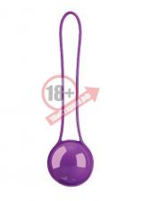 Фиолетовый вагинальный шарик Pleasure Ball Deluxe