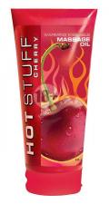 Разогревающее массажное масло с ароматом вишни Hot Stuff Warming Oil - 177 мл.