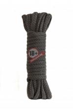 Серая веревка Bondage Collection Grey - 9 м.