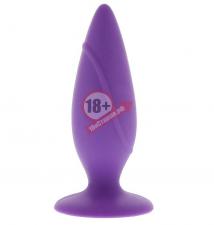 Фиолетовая анальная пробка MOJO SPADES SMALL BUTT PLUG - 10 см.