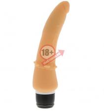 Реалистичный вибромассажёр PURRFECT SILICONE CLASSIC - 17,5 см.