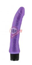 Реалистичный фиолетовый вибратор PEARL SHINE 9 VIBRATOR - 22,8 см.