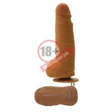 Реалистичный вибратор Average Joe The Plumber Ricardo Vibrating/Heating - 17 см.