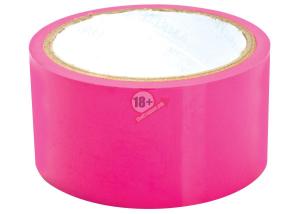Розовая липкая лента для фиксации Sex Please! Dominate Me Self-Adhesive Bondage Tape