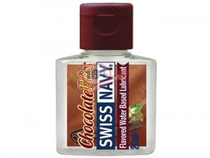 Лубрикант с ароматом шоколада Swiss Navy Chocolate Bliss Lube - 20 мл.
