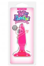 Розовая анальная мини-пробка  Jelly Rancher Pleasure Plug Mini - 8,1 см.