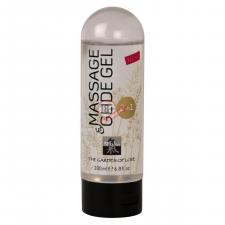 Массажное масло и лубрикант Massage &  Glide Gel - 200 мл.