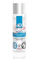 Возбуждающий лубрикант на водной основе JO Personal Lubricant H2O Warming - 60 мл.