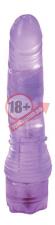 Фиолетовый гелевый вибратор THE PATH FINDER 6 JELLY PURPLE - 15,2 см.