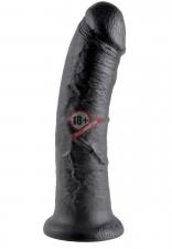 Чёрный фаллоимитатор 8" Cock - 20,3 см.