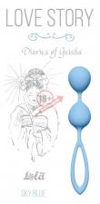Голубые вагинальные шарики Diaries of a Geisha
