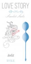 Голубые вагинальные шарики Scarlet Sails
