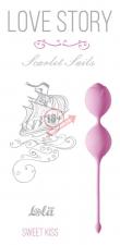 Розовые вагинальные шарики Scarlet Sails