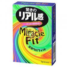 Презервативы Sagami Xtreme Miracle Fit - 5 шт.
