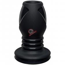 Анальная пробка с тоннелем Kink Wet Works Explore Platinum Premium Silicone Plug 4" - 10,2 см.