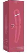 Розовый вакуумный клиторальный вибромассажер Personal vibrator HIKY